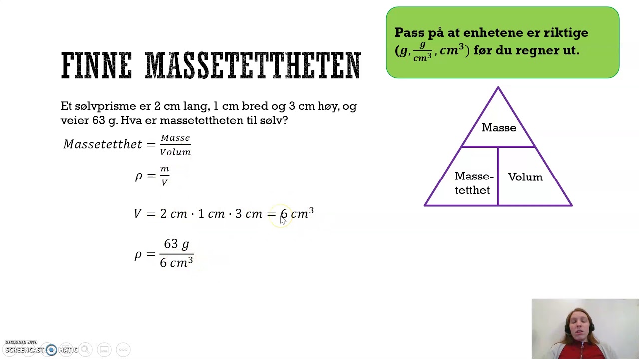 Massetetthet