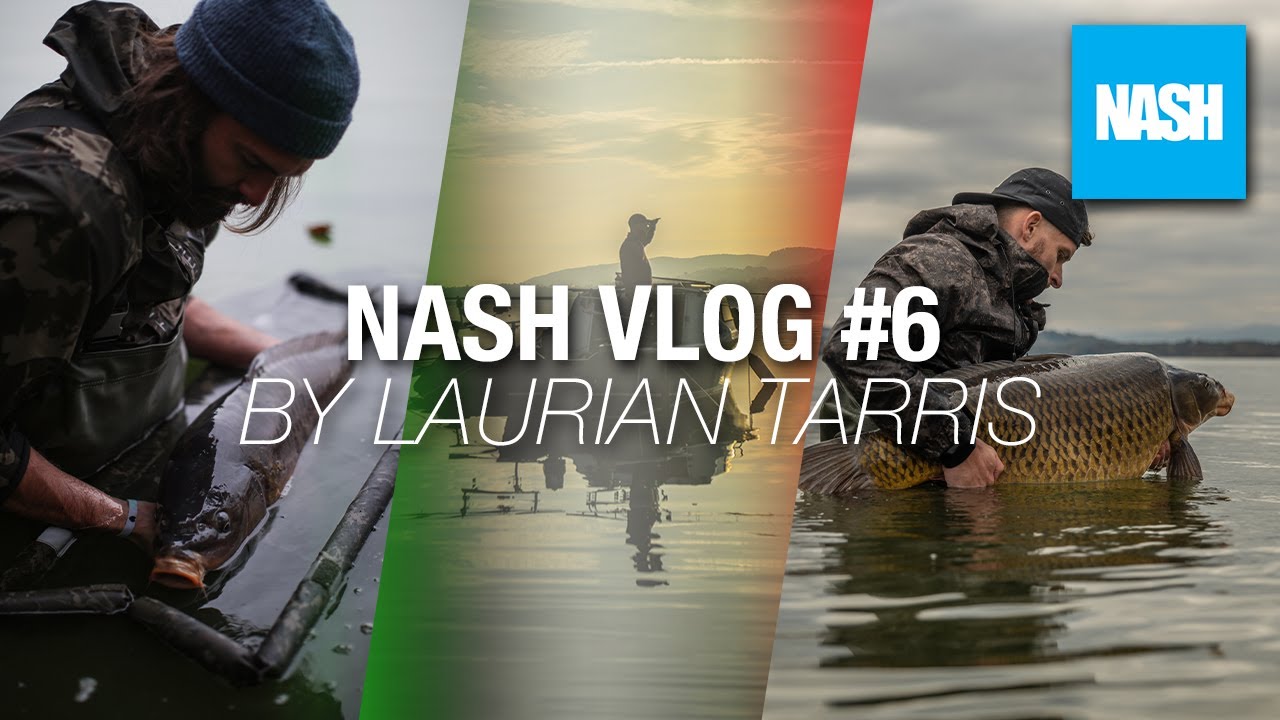 Nash Vlog #6  by Laurian TARRIS - La Barca Cabinata (Carpfishing en Italie) 🇮🇹🎣