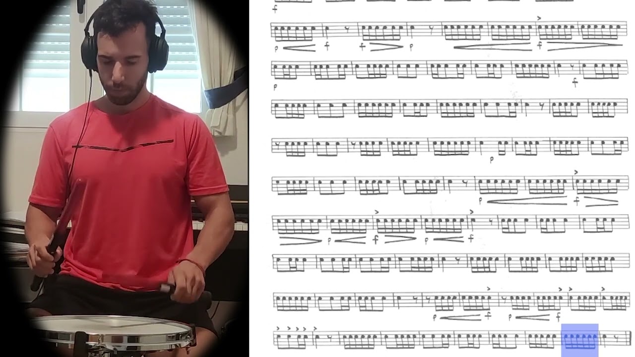 Intermediate Studies 2 - Snare Drum - M. Peters