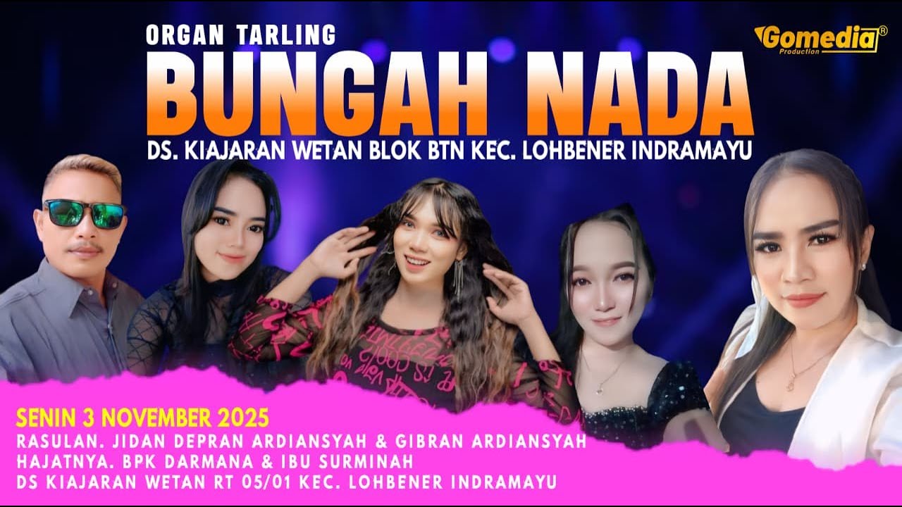 LIVE STREAMING BUNGAH NADA ENTERTAINMENT | KIAJARAN 3 NOVEMBER 2025