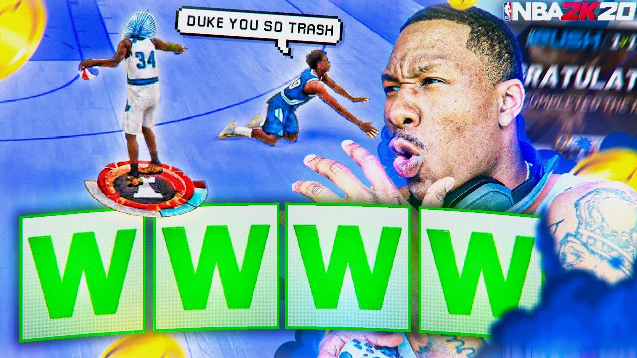 My 99 overall Stretch Big Playmaker Broke Everyones ANKLES at the 1v1 RUSH EVENT OMG! Best Build!