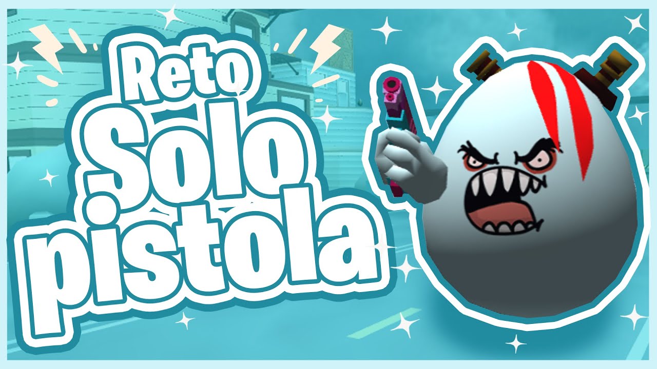 RETO SOLO PISTOLA en SHELL SHOCKERS | INTENTANDO SER PRO xD
