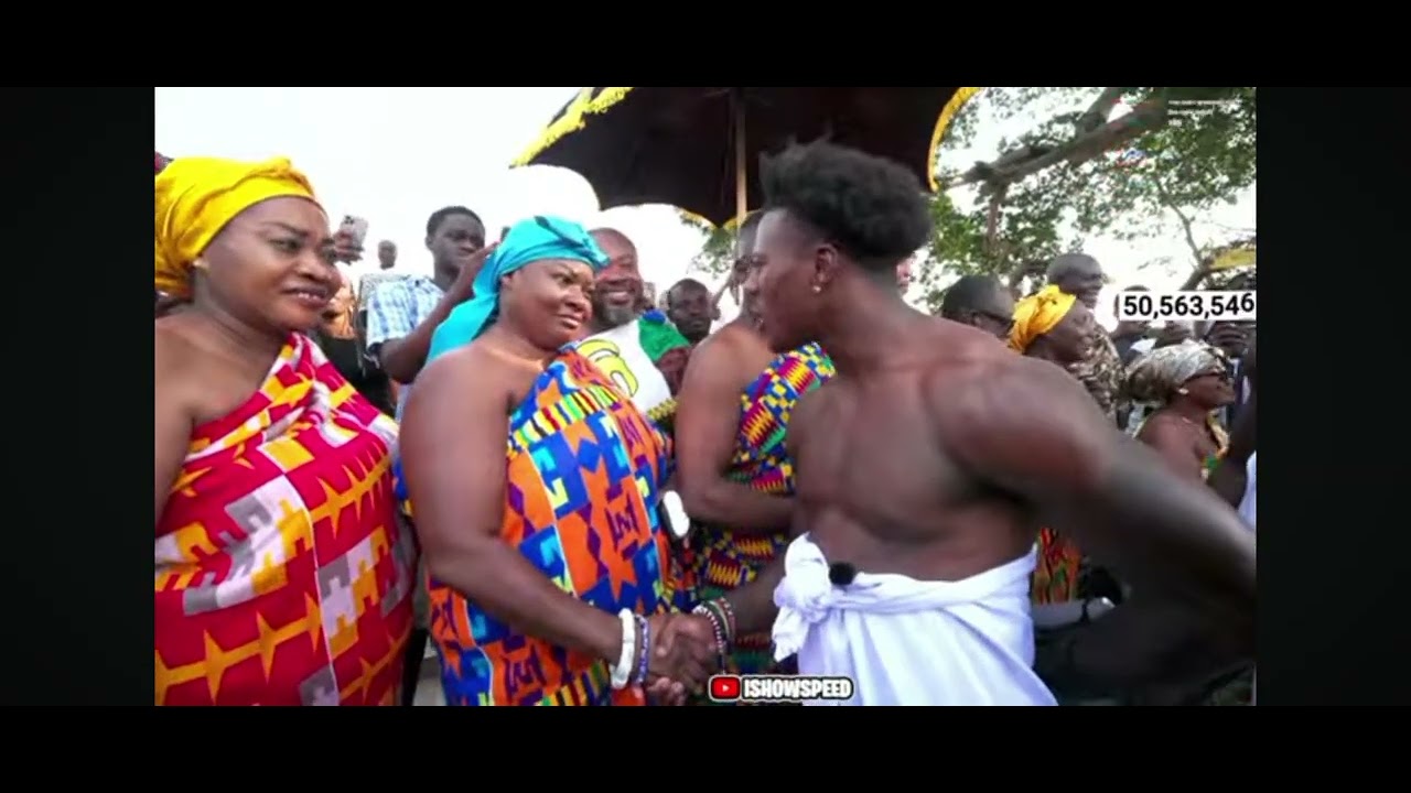 #ishowspeed's Ghana tour 