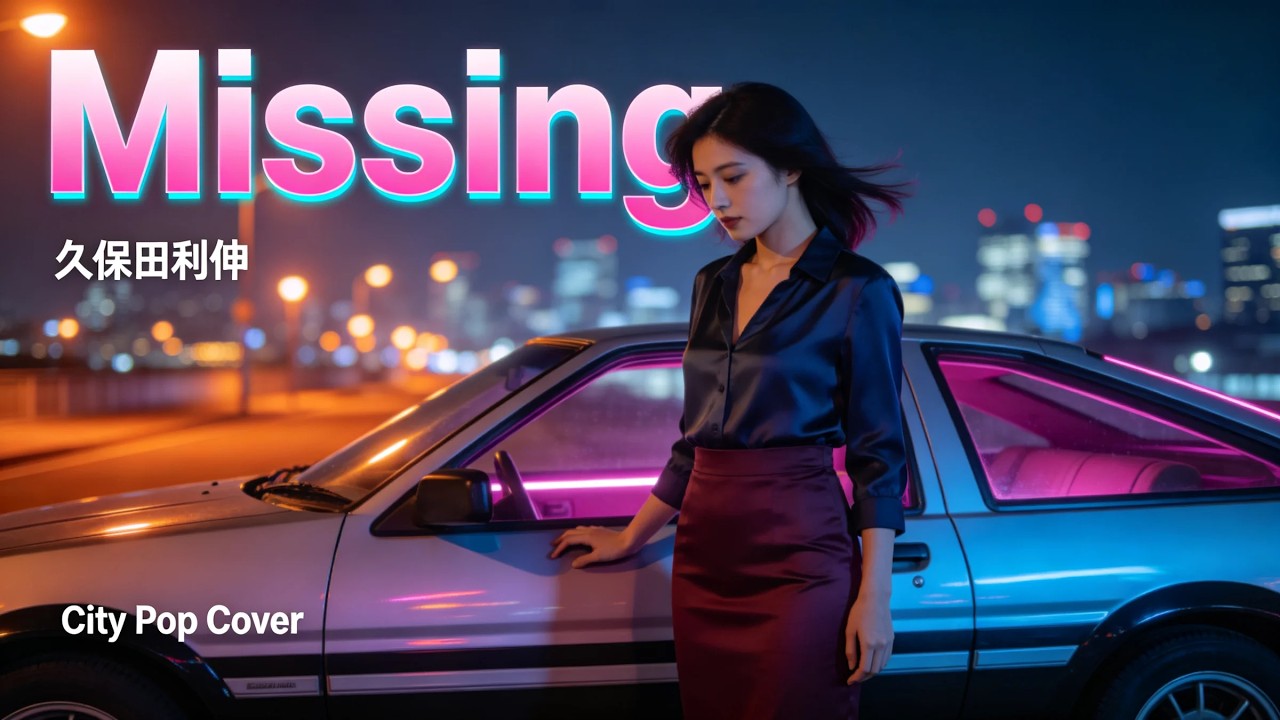 【Missing】／久保田利伸（City Pop ver.）｜届かない想いが滲む夜