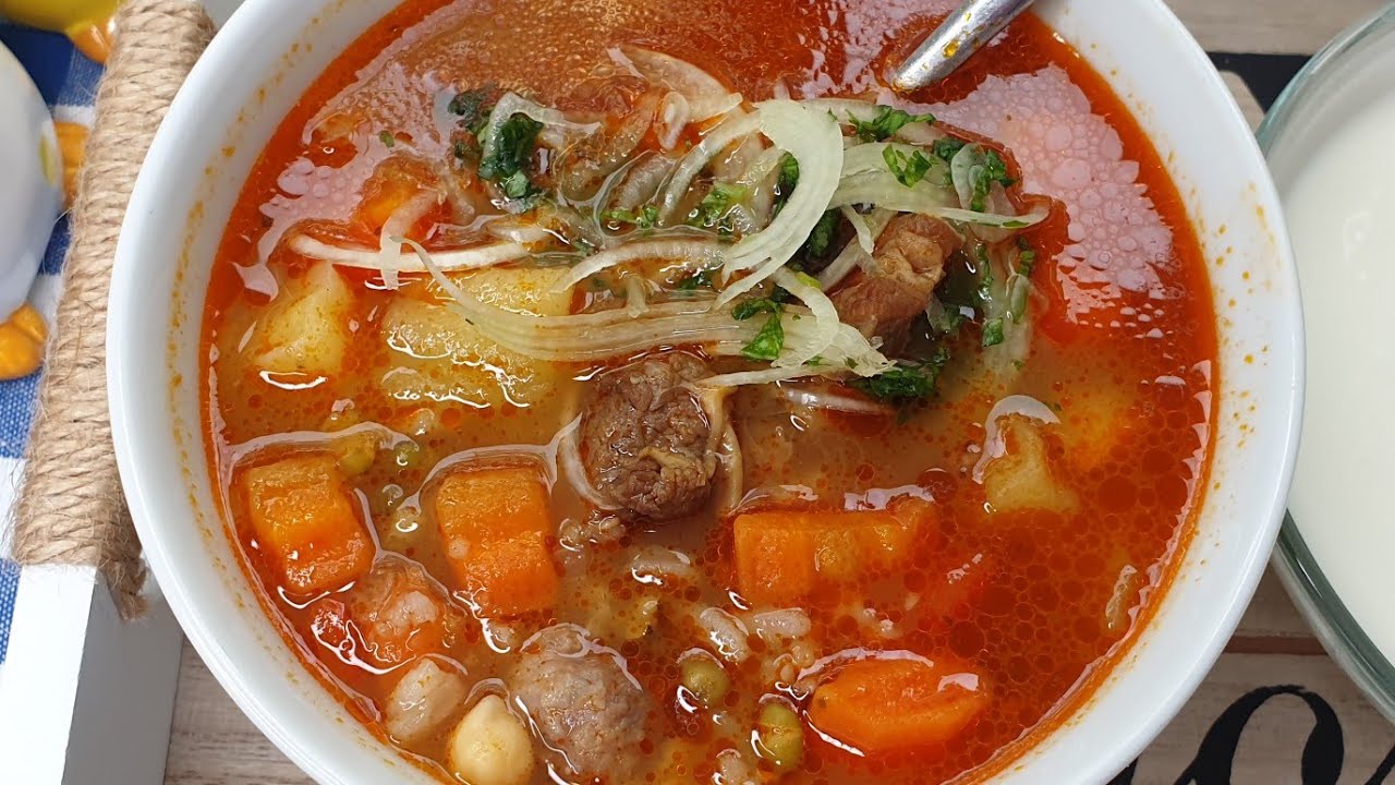 Teftel sho'rva tayyorlash/koptok sho'rva/Тефтелевый суп/Meet all soup👌