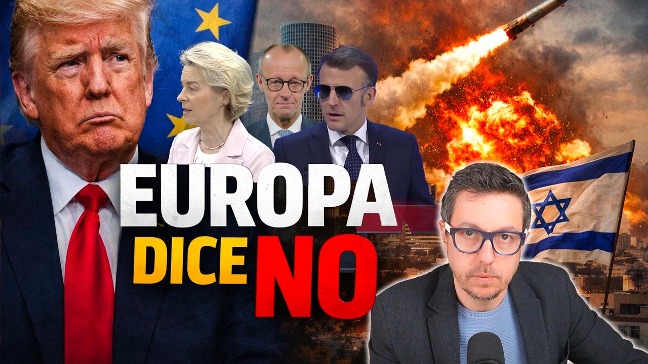 TRUMP DELUSO: L’EUROPA DICE NO | MISSILI IRANIANI SU ISRAELE
