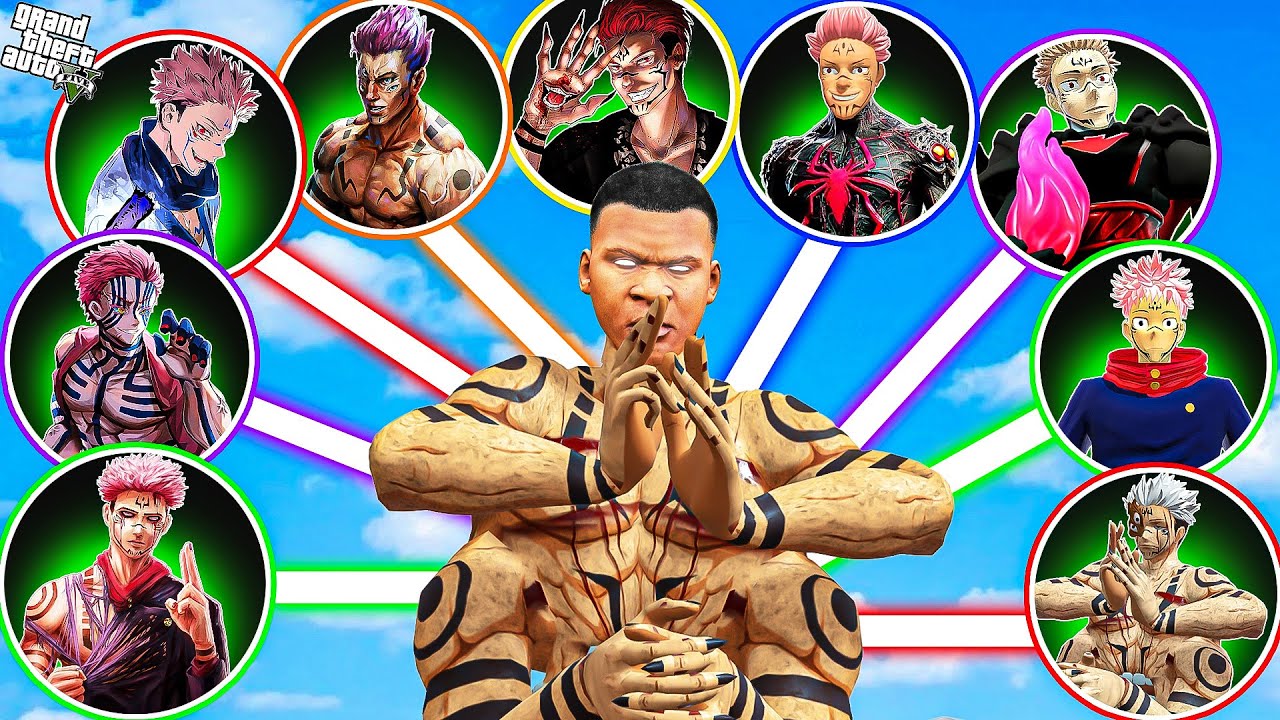 FRANKLIN Upgrading TO THE STRONGEST SUKUNA in GTA 5 (Hindi) | GTA5 AVENGERS (GTA 5 mods)