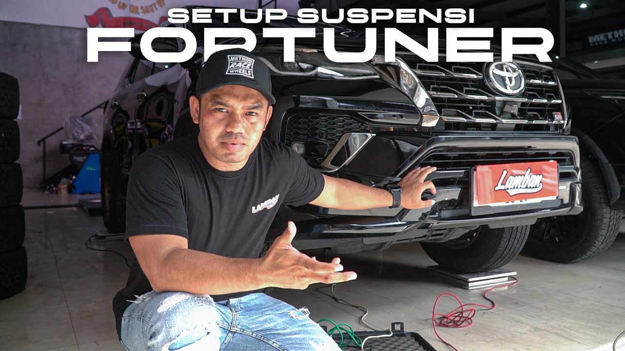 Fortuner biar nyaman Setting Suspensi dulu gaess
