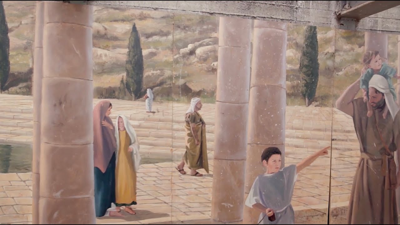Jesus Healed a Blind Man at the Pool of Siloam