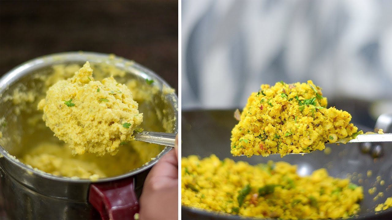 वाटलेल्या डाळीचे झणझणीत पिठले | Maharashtrian Pithla Recipe | Spicy Pithla | Maharashtrian Recipes