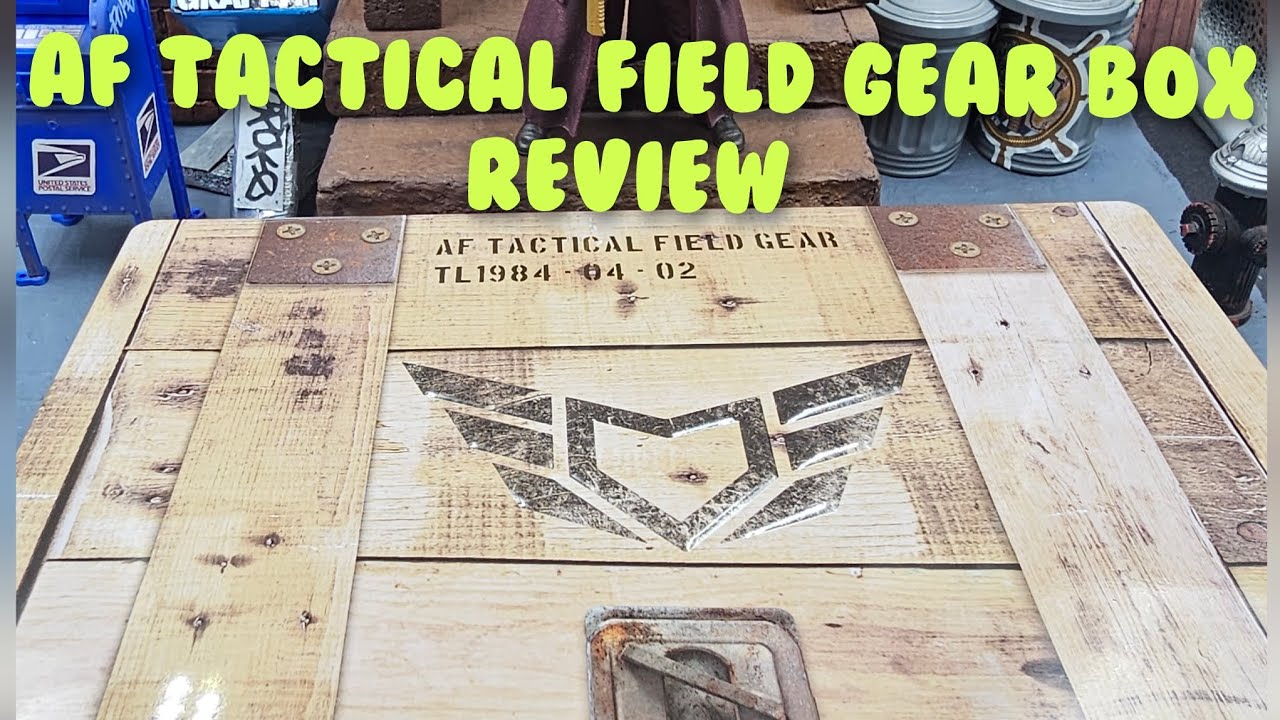 BRAND NEW ACTION FORCE TACTICAL FIELD GEAR BOX REVIEW #valaverse #actionforce  #review #unboxing 