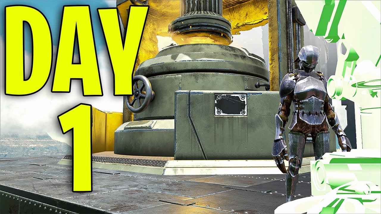 DAY 1 CARRYING My Tribe To ALPHA - Ark PvP