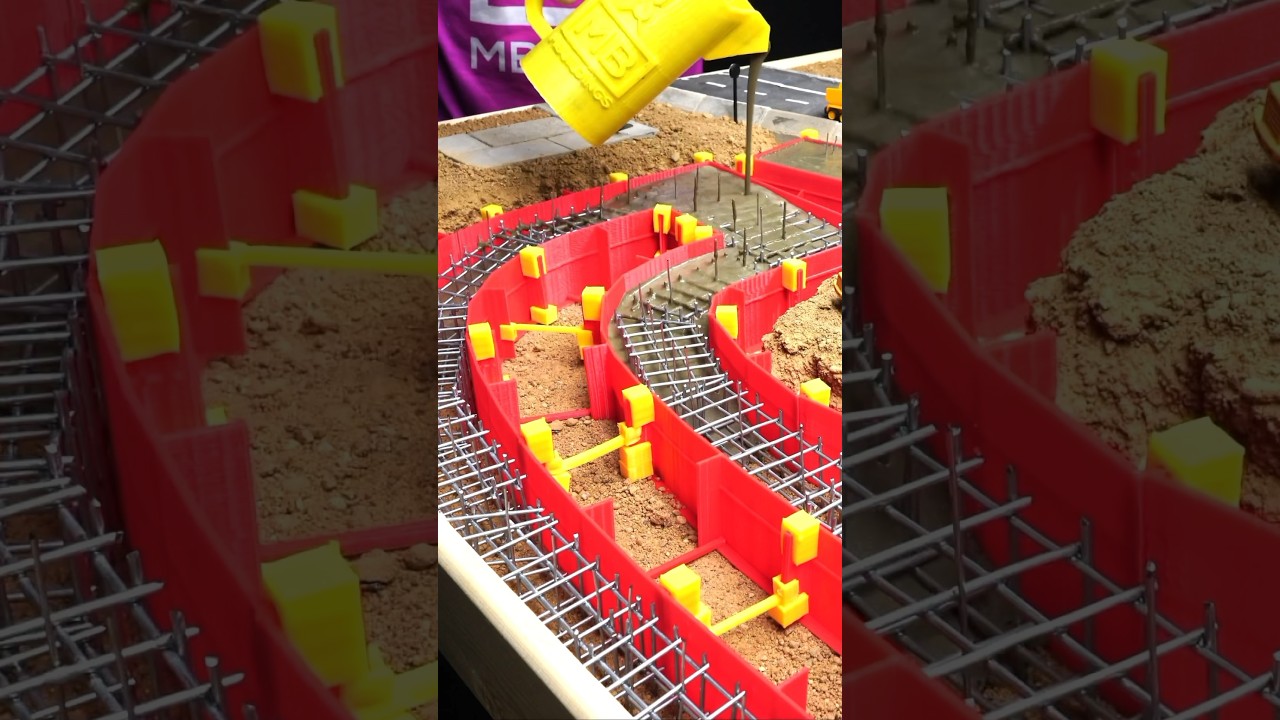 Mini Bridge Construction | Part 1 #construction