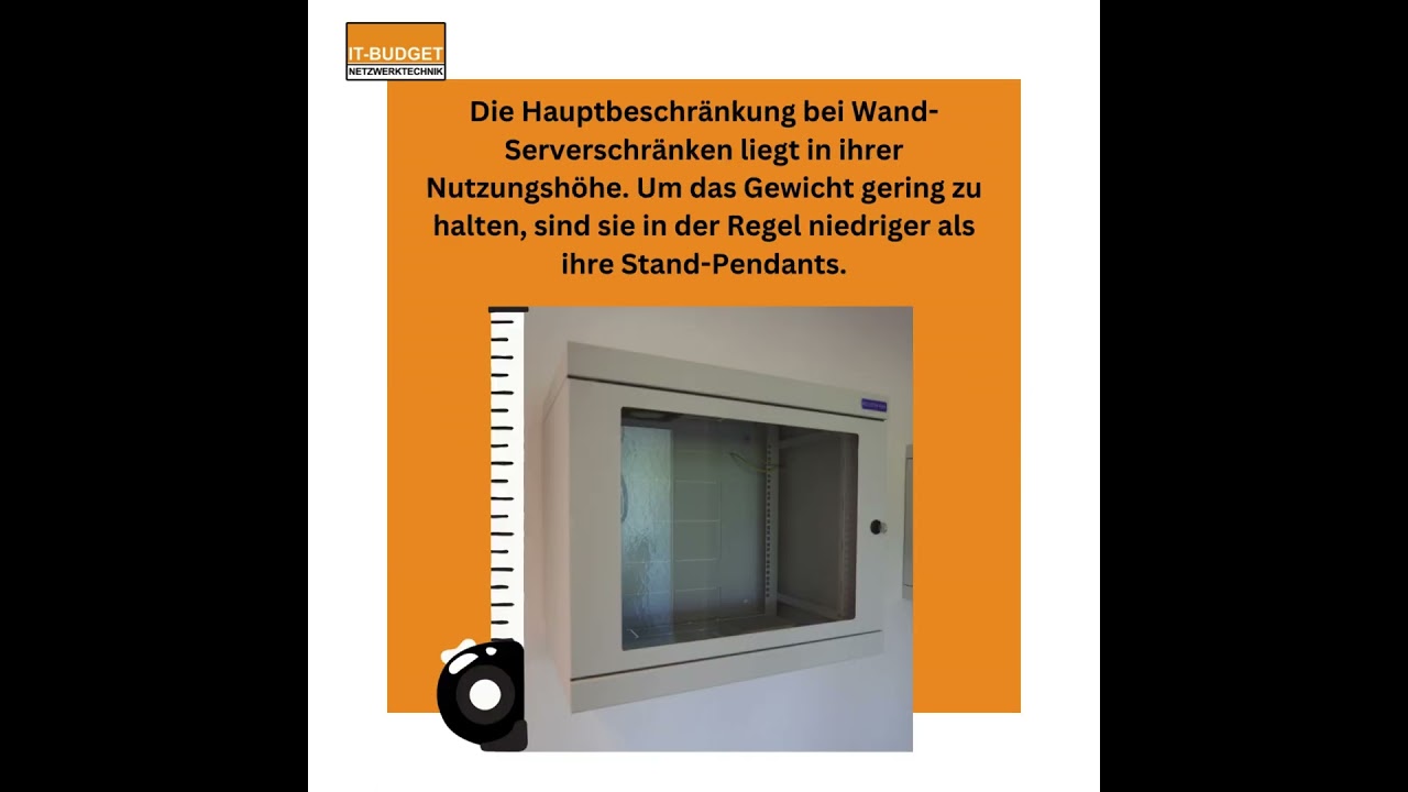 Wandserverschränke kurz erklärt 