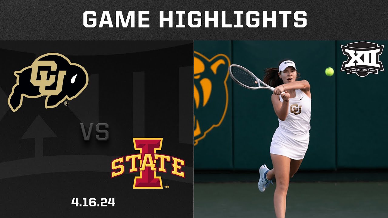 Colorado vs. Iowa State Highlights | 2025 Big 12 Women's Tennis Championship Match 4