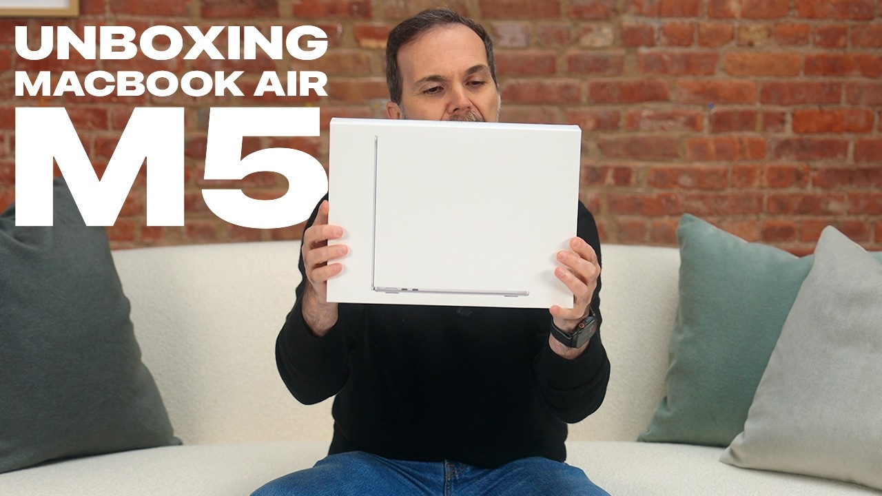 Unboxing M5 MacBook Air | ASMR