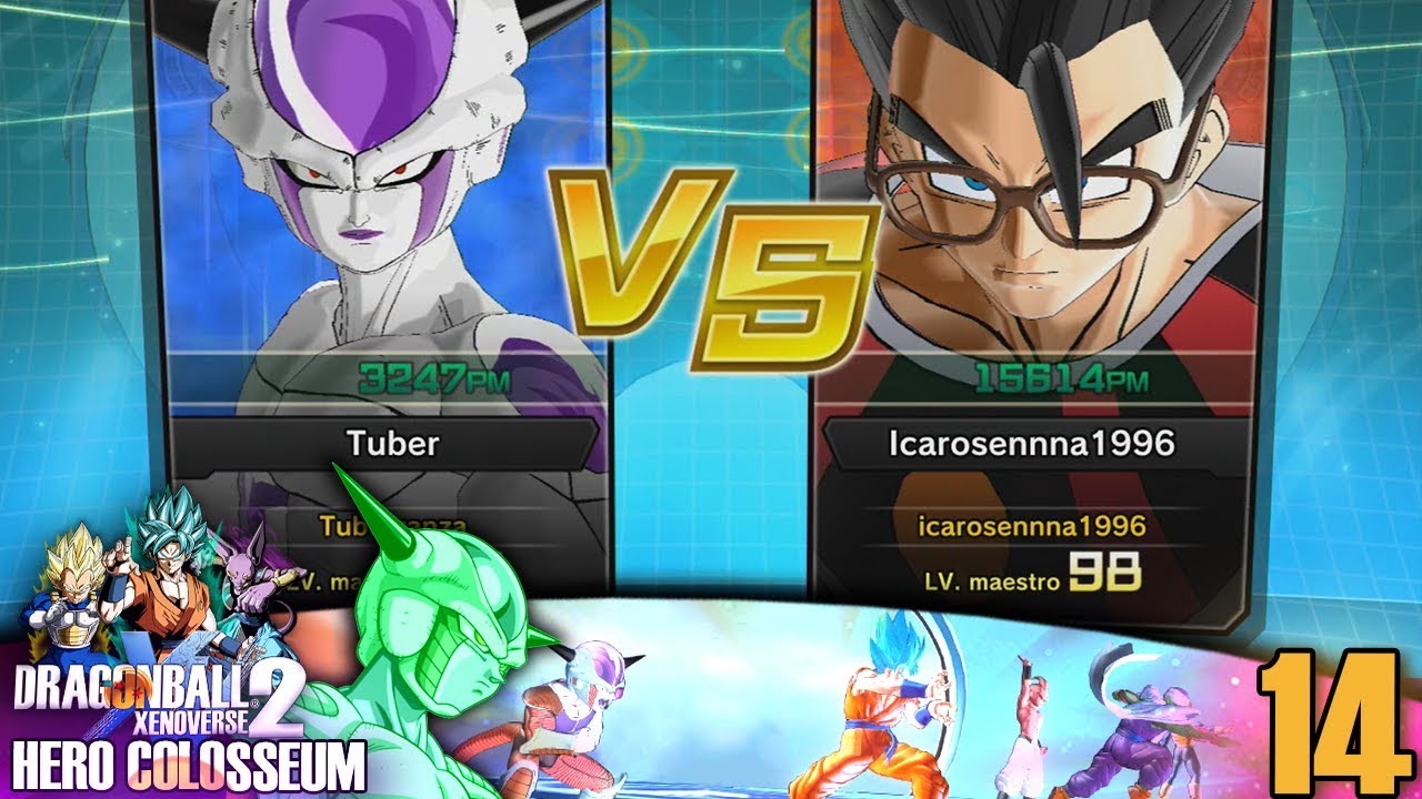 MIGLIOR PARTITA DELLA MIA VITA! Sfido un LV 98. | Gameplay Hero Colosseum Xenoverse 2 Ita