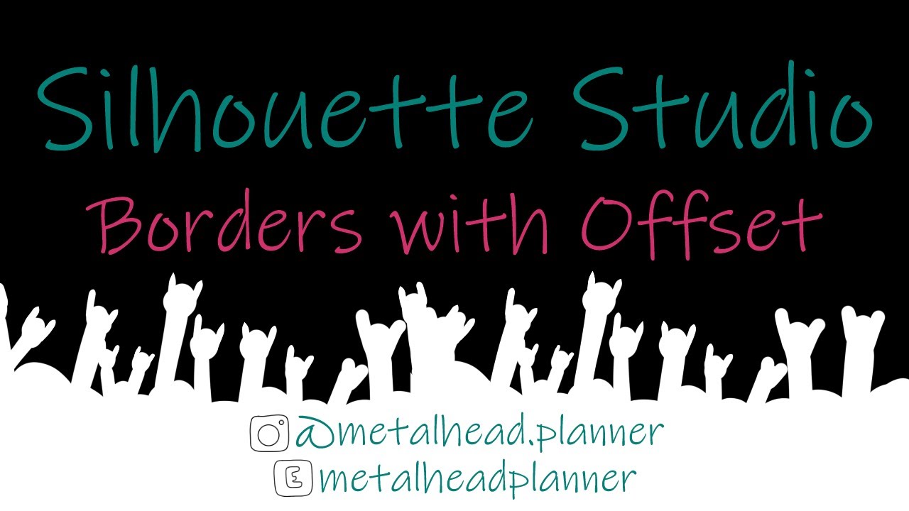 How to Create Borders in Silhouette Studio | Stickers How To | Sticker Shop Tips | Offset