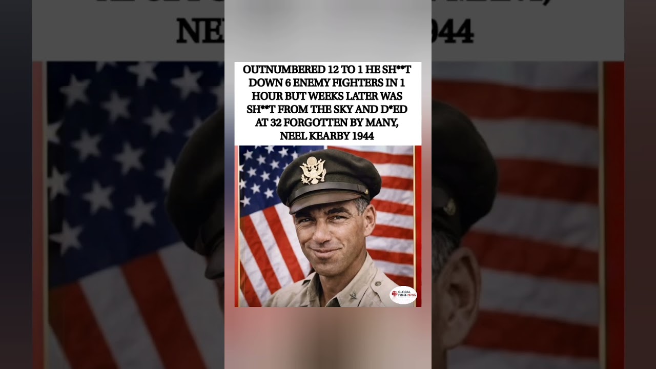 Hero at 32, ghost to history, until now.🕊️💥#NeelKearby#WWIIHero#MedalOfHonor#shorts#hero#AcePilot