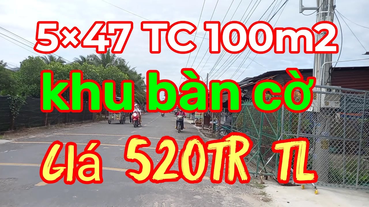 -khu bàn xã Cẩm Giang cũ ngang 5x47 thổ cư 100 giá 520tr hết đất Vanlenhadattayninh