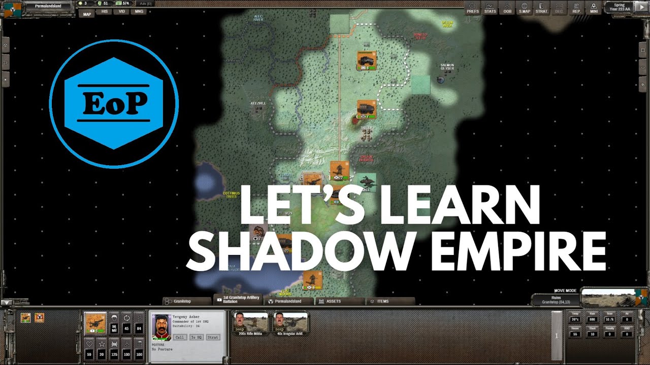 Shadow Empire Tutorial \\ Let's Learn Part 1