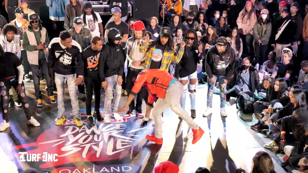 TURF FEINZ TURFinc performance Red Bull Dance Your Style Oakland Frank Ogawa Plz #turffeinz #turfinc