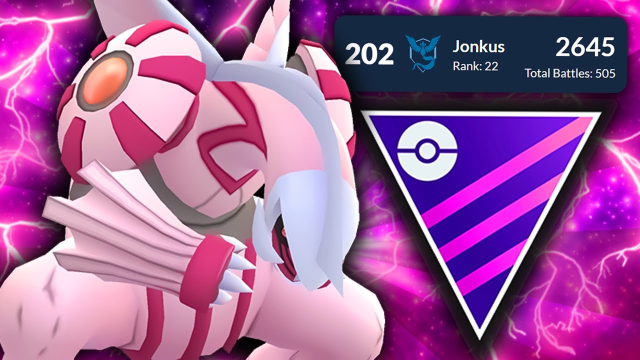 I HIT *RANK 202 IN THE WORLD* WITH PALKIA IN THE MASTER LEAGUE | GO BATTLE LEAGUE