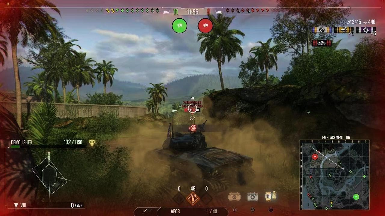 SHPTK-TVP    5.5k Dmg  6 kills     WoT console PS5