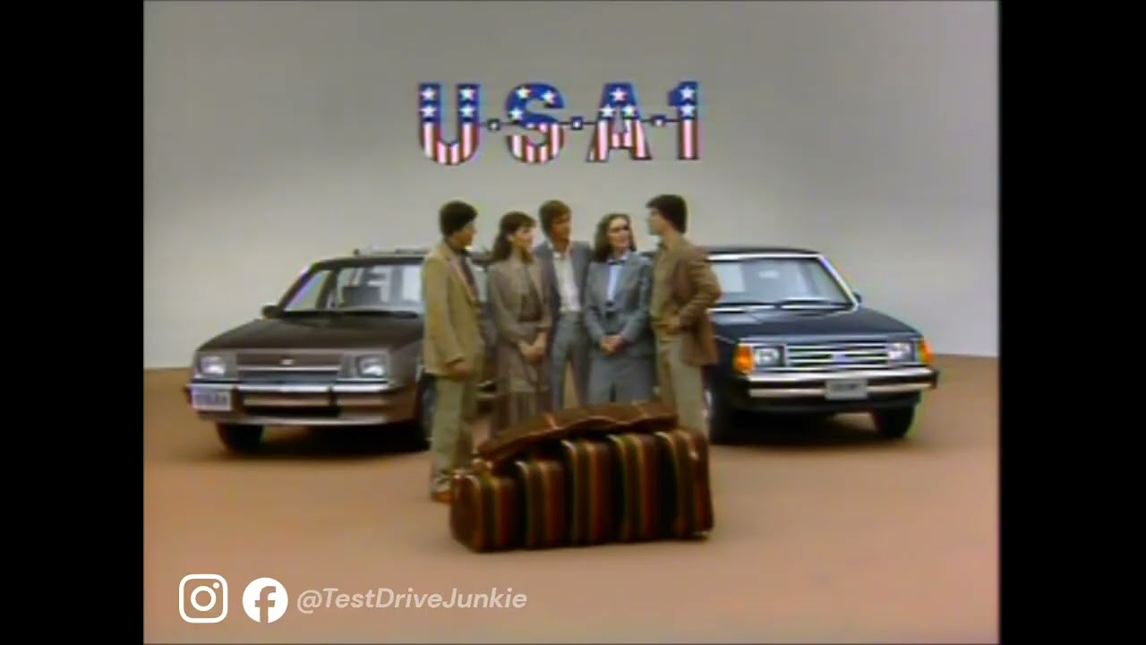 1983 Chevrolet Compact Car Lineup Comparison Manufacturer Laserdisc Promotional Video