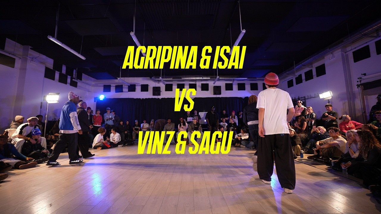 TOP 16 - AGRIPINA & ISAI VS VINZ & SAGU  | KEY LAB BATTLE VOL.1