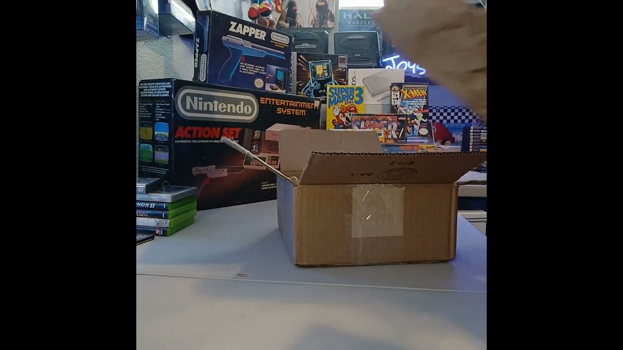 Mail call #10 Retro game unboxing 