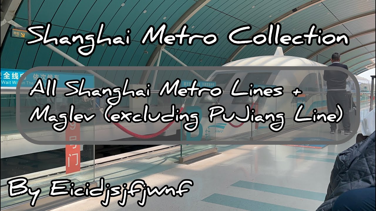 Eicidjsjfjwnf | Shanghai Metro Collection | All Lines + Maglev (excluding PuJiang Line) Version 1