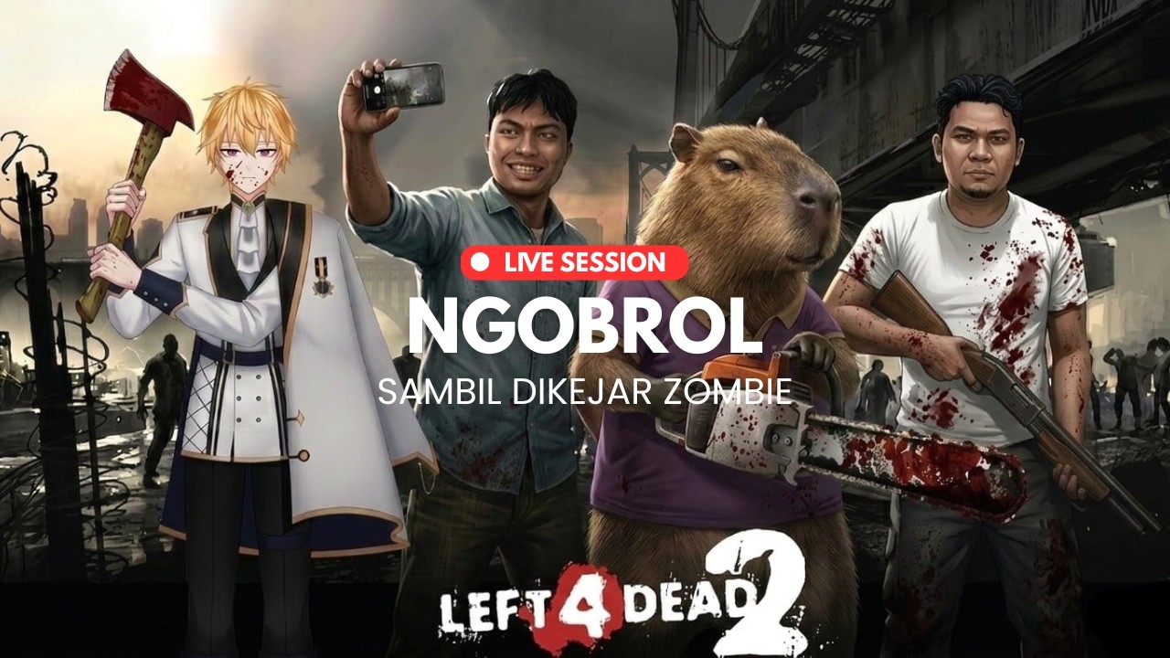DIKEJAR ZOMBIE BRUTAL! (ADVANCE MODE) I L4D 2 | [Restream - Force Close]