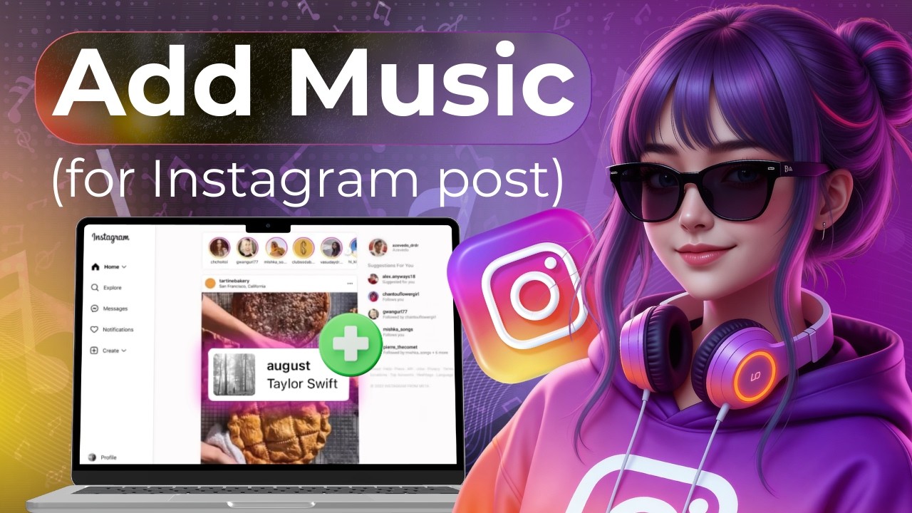 How To Add Music To Instagram Posts on PC Using BlueStacks (2026)