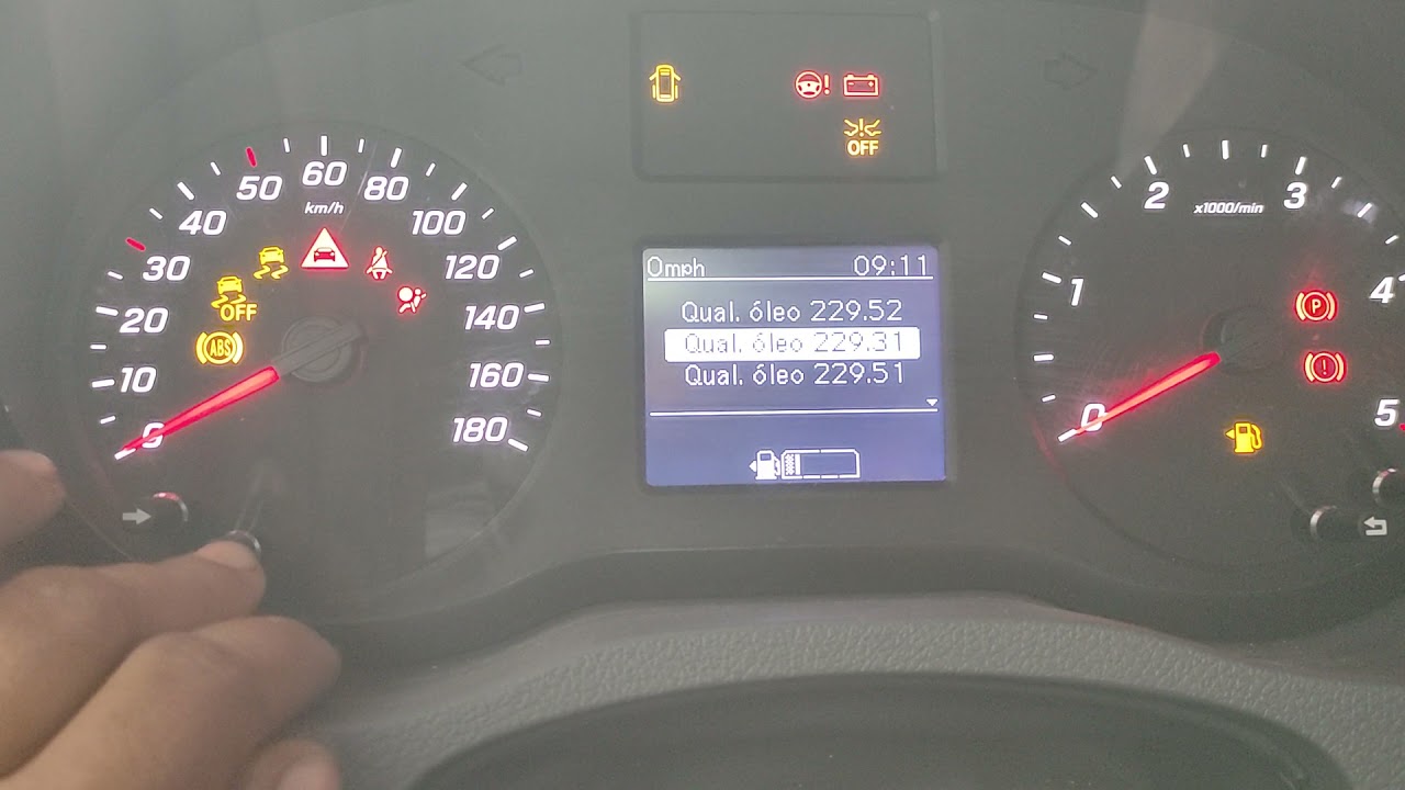 como resetar revis&atilde;o Sprinter nova da Mercedes Benz