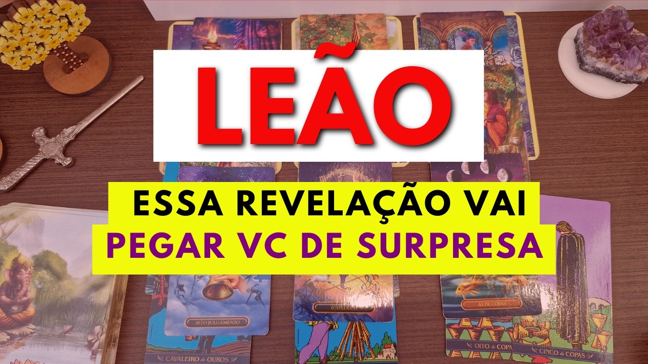 LEÃO ♌ PRA SUA VIDA MUDAR FALTA SÓ ISSO AQUI 🤏EU TO CHOCADA! #tarot