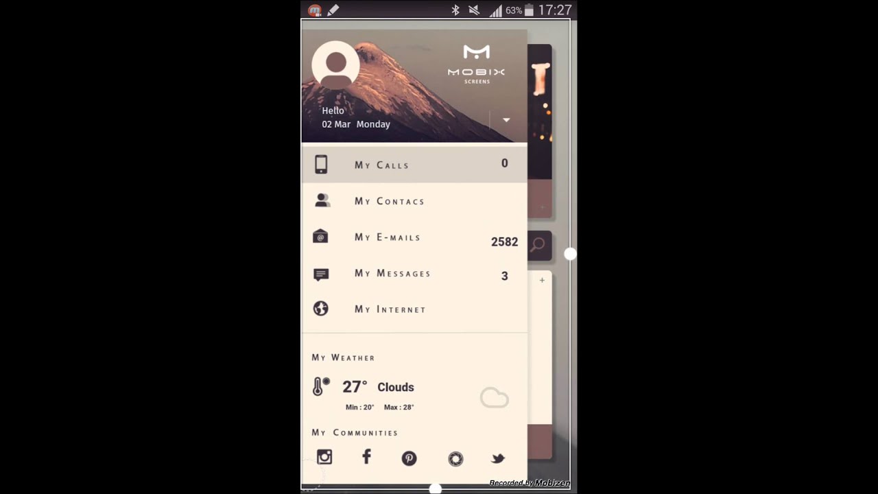 UCCW My Social UI Skin Theme (Installing)
