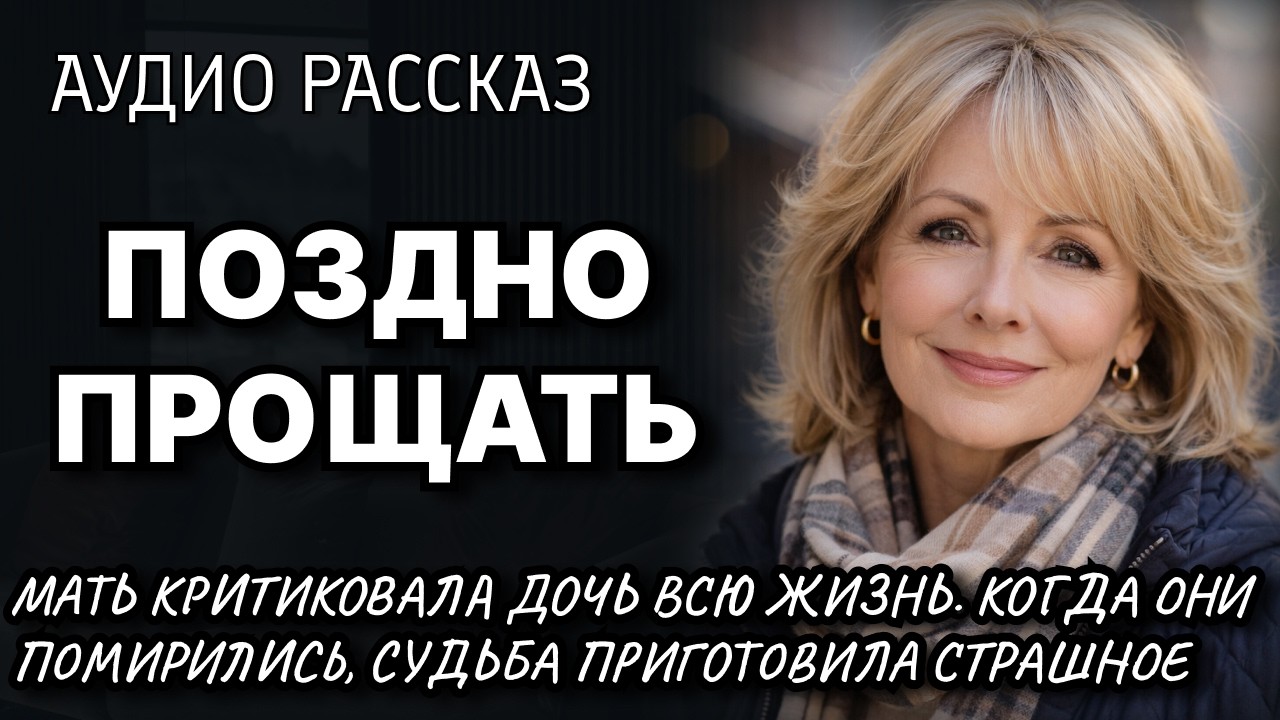 ПОЗДНО ПРОЩАТЬ: Мать критиковала дочь всю жизнь. Когда они помирились, судьба приготовила страшное