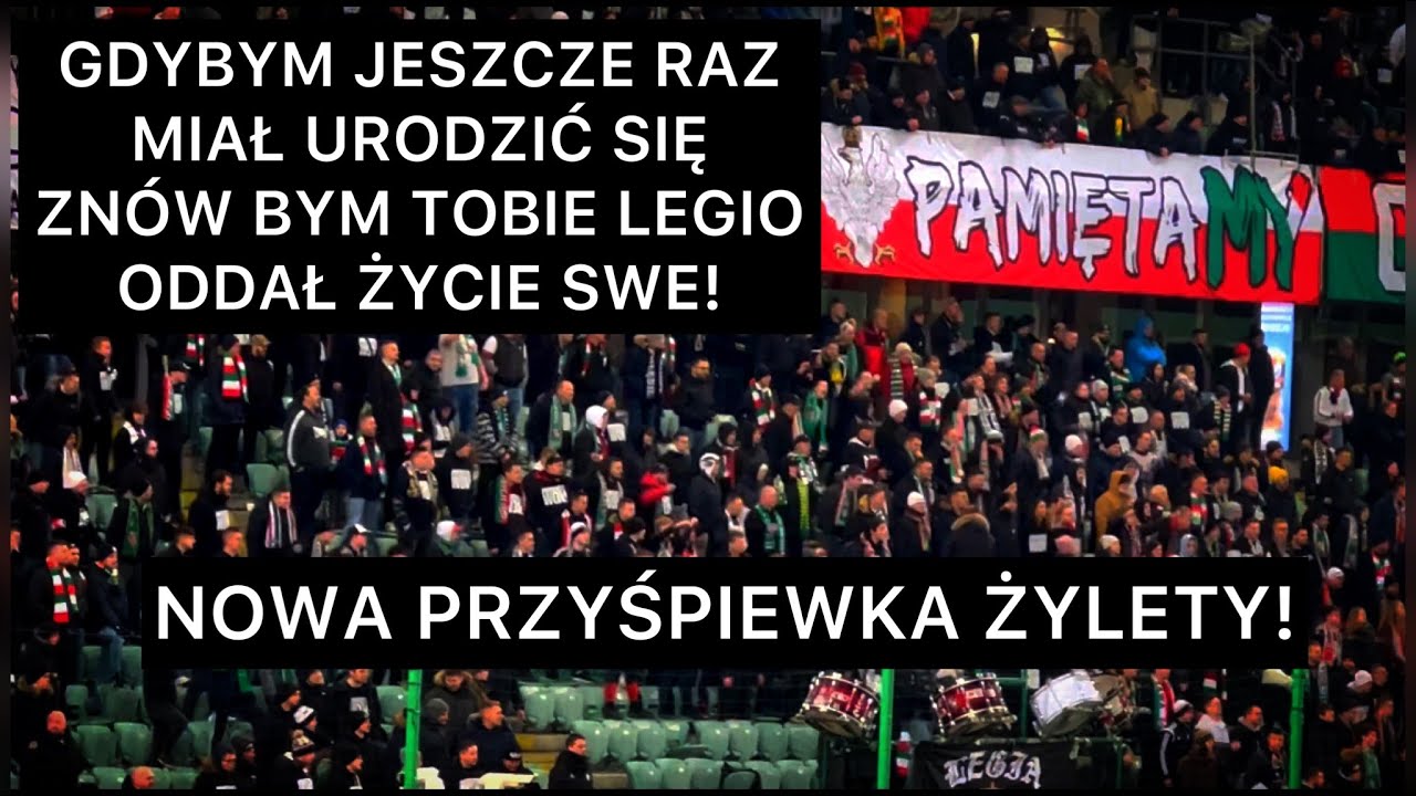 „Gdybym jeszcze raz..” - 𝙉𝙊𝙒𝘼 PRZYŚPIEWKA ŻYLETY (02.03.2022) | LEGIA TV