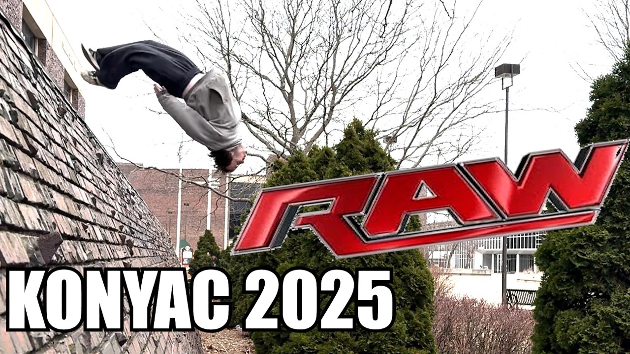 Konyac Parkour 2025 Raw Clips