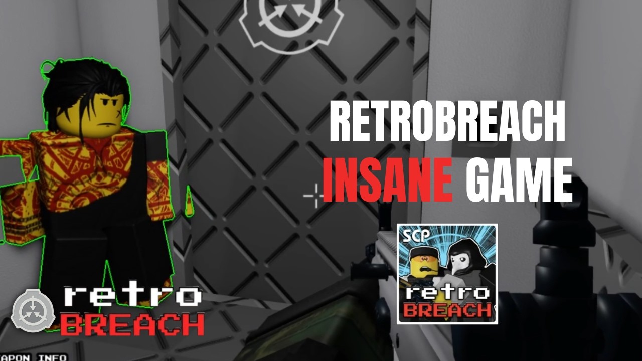 INSANE Game - Roblox SCP Retro Breach