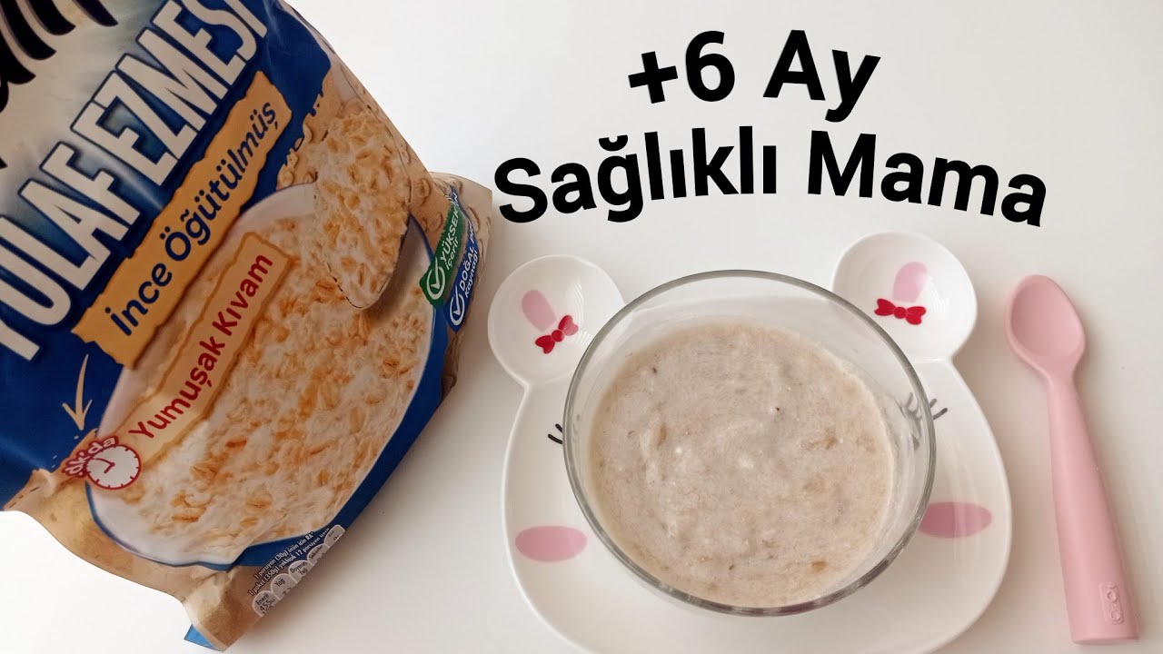 6 Ay Bebekler İçin Yulaflı Mama Tarifi | Doyurucu ve Sağlıklı Bebek Maması | ek gıda tarifleri