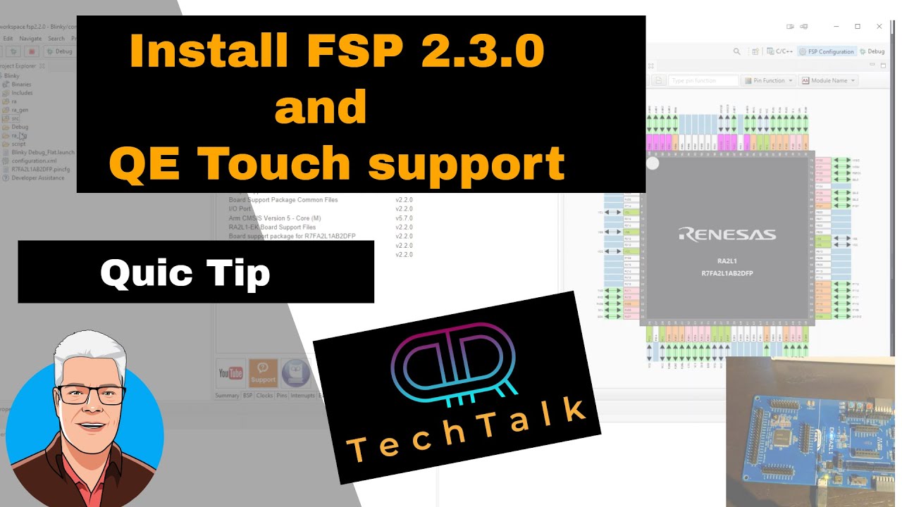 FSP230 install with QE Touch Support