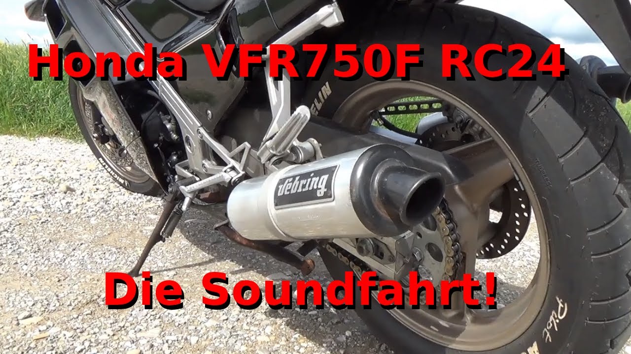 Honda VFR750F RC24, Teil 3 - PURE SOUND! - Sebring Exhaust