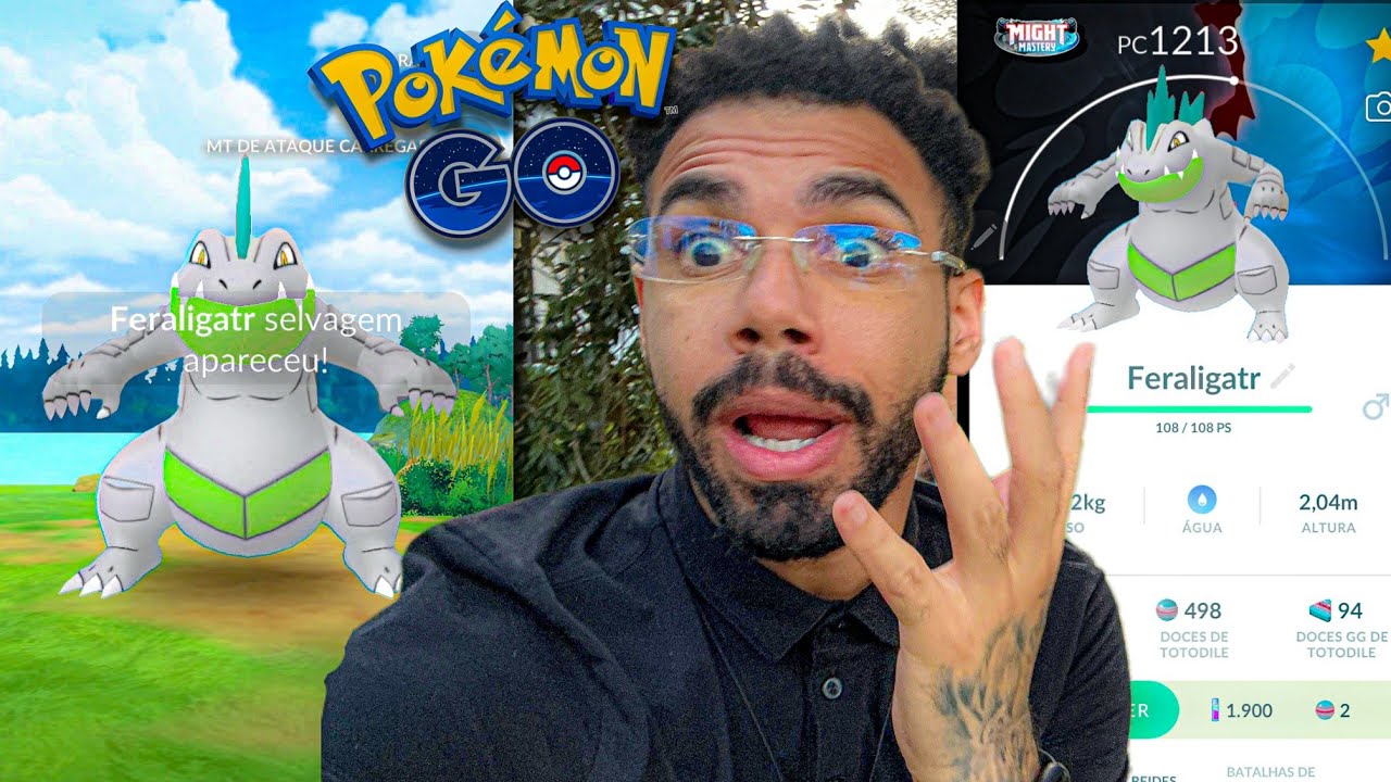 PEGUEI O ✨️SHINY✨️ MAIS RARO DO DIA DA COMUNIDADE!!! #pokemongo