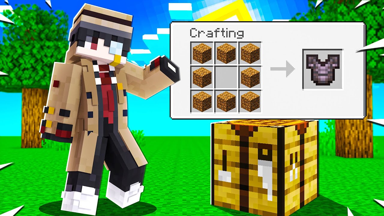Minecraft Durchspielen, Aber Crafting Rezepte Sind Random | Challenge Deutsch