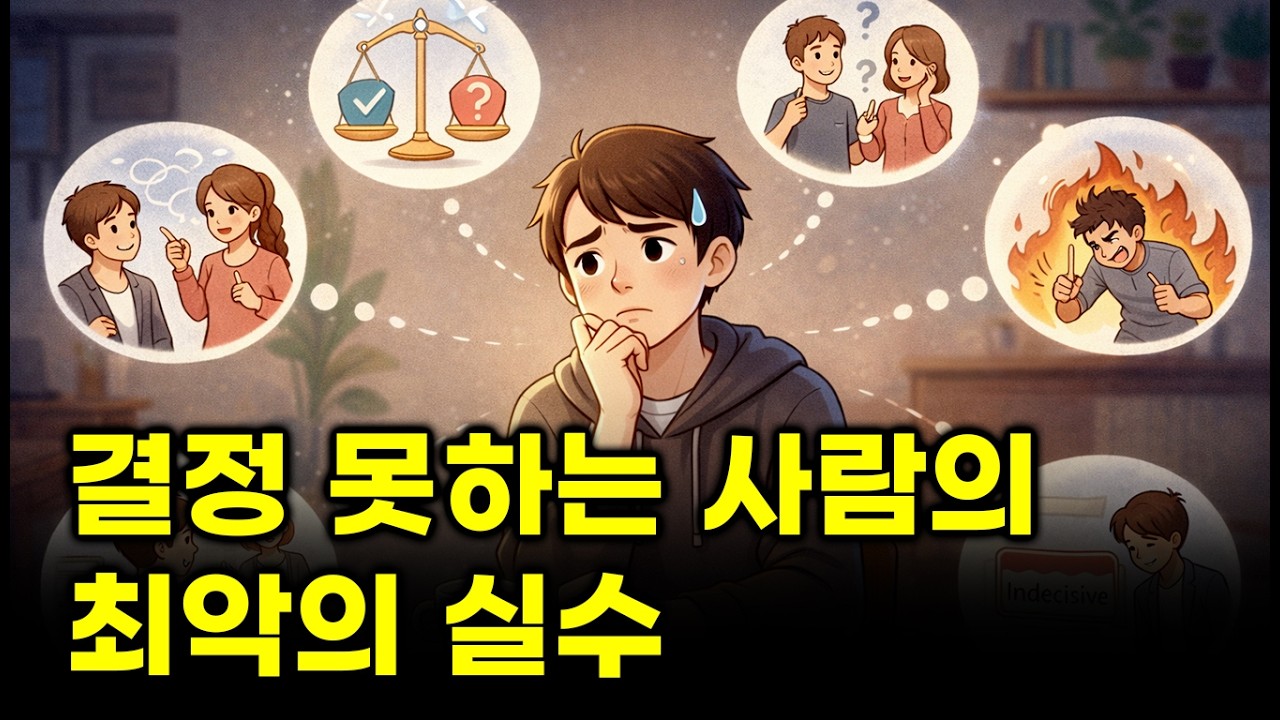 우유부단함을 없애는 가장 빠른 방법-선택을 잘하는 사람은 이런행동을 하지 않습니다.｜우유부단, 결정장애, 선택잘하는법 (라이프코치뷰)131