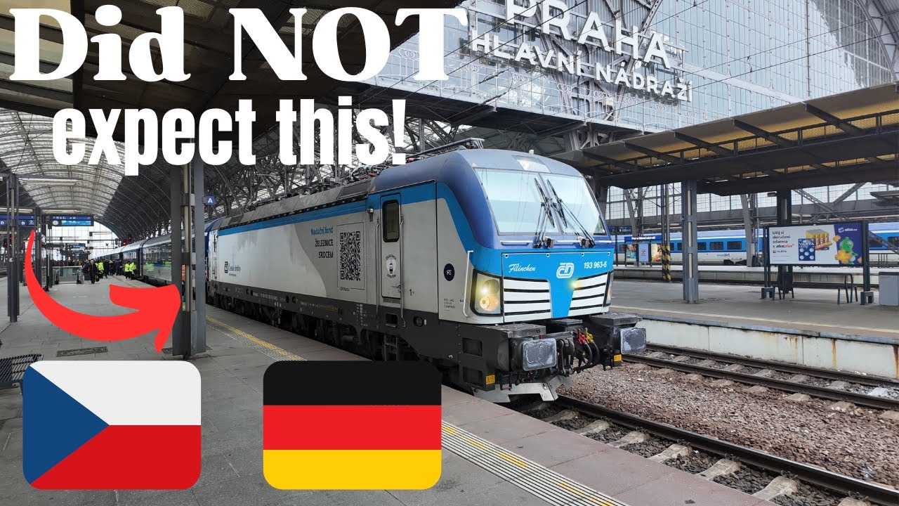 Prague to Berlin by EuroCity Train