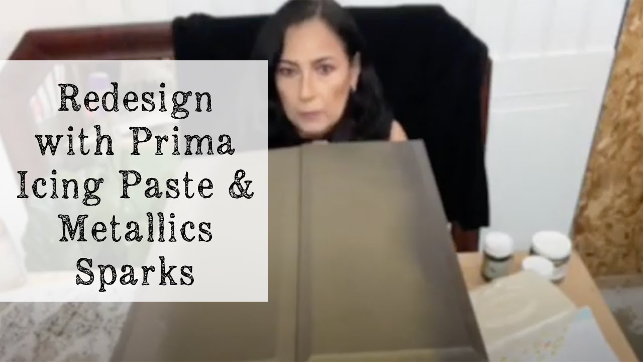 Icing Paste and Metallics Sparks with Vilma | Live