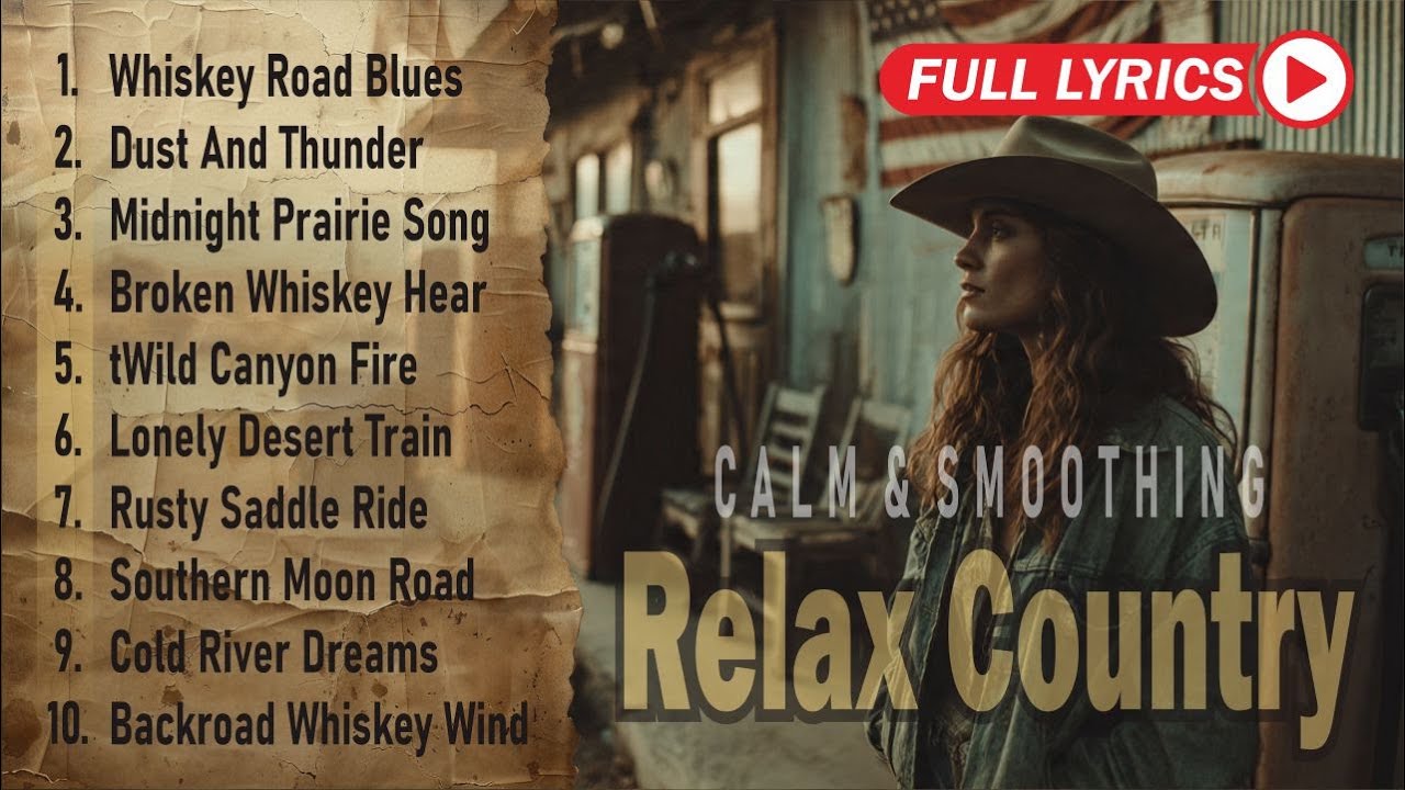 Country Music Ballads and Hits with lyrics | Road Trip Country Songs Collection
